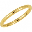 18K Yellow Gold Comfort Fit Band