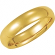 18K Yellow Gold Comfort Fit Band