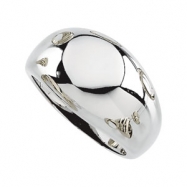 Picture of Sterling Silver 12.00 MM Metal Fashion Ring