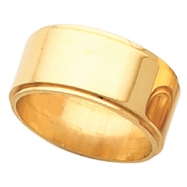 Picture of 14K Yellow Gold Flat Edge Band