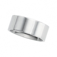 Picture of 14K White 05.00 MM Flat Comfort Fit Band