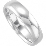 Picture of 10K White Gold Light Comfort Fit Band