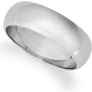 Picture of Sterling Silver 04.00 MM Half Round Band