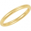 18K Yellow Gold Comfort Fit Band