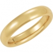 18K Yellow Gold Comfort Fit Band