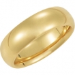 18K Yellow Gold Comfort Fit Band