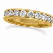 Picture of 14K Yellow Gold Diamond Band