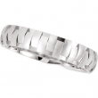 14K White Gold Bridal Duo Band