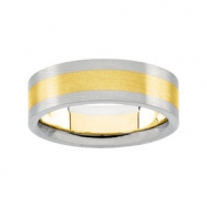 Picture of 14K Yellow/White SIZE 11.50 Two Tone Design Band Wyw