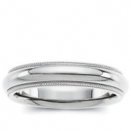 Picture of Platinum Comfort Fit Milgrain Band