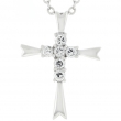 Coupled Cross Pendant