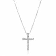 Picture of Cubic Zirconia Bling Cross Pendant