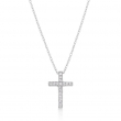 Cubic Zirconia Bling Cross Pendant