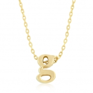 Picture of Golden Initial G Pendant