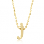 Picture of Golden Initial J Pendant