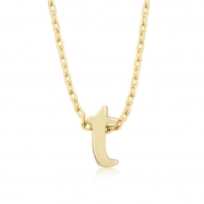 Picture of Golden Initial T Pendant