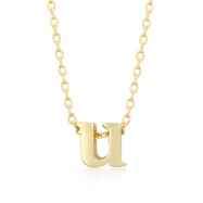 Picture of Golden Initial U Pendant