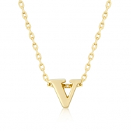 Picture of Golden Initial V Pendant