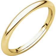 Picture of 14kt Yellow 02.00 mm Comfort Fit Band