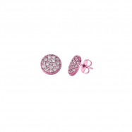 Picture of Diamond pave earrings