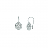 Picture of Diamond pave earrings