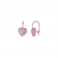 Picture of Diamond heart earrings