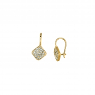 Picture of Diamond square shape earrings