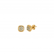 Picture of Diamond square earrings