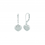 Picture of Diamond heart earrings