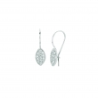 Diamond marquise shape earrings