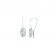 Picture of Diamond marquise shape earrings