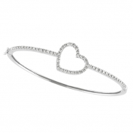 Picture of Diamond Heart Bangle 