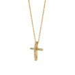 Diamond cross necklace