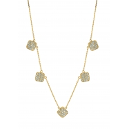 Picture of Diamond square necklace