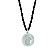 Picture of Diamond hand of god necklace