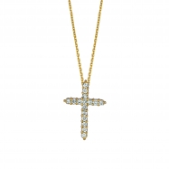 Picture of Diamond cross necklace