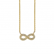 Picture of Diamond infinity necklace