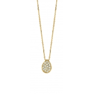 Picture of Diamond pear necklace