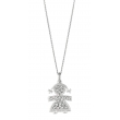 Diamond girl necklace