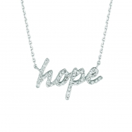 Picture of Diamond hope necklace