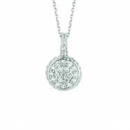 Picture of Diamond round necklace