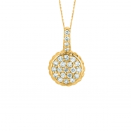 Picture of Diamond round necklace