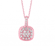 Picture of Diamond square necklace