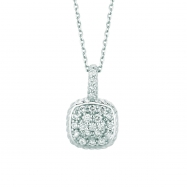 Picture of Diamond square necklace