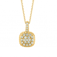 Picture of Diamond square necklace