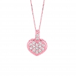 Diamond heart necklace