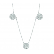 Picture of Diamond round necklace