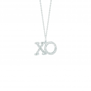 Picture of Diamond XO necklace