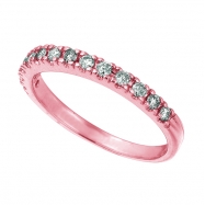 Picture of Diamond Stackable Ring, 14K Pink Gold