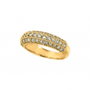 Picture of Diamond Fashion Ring, 14K Yellow Gold